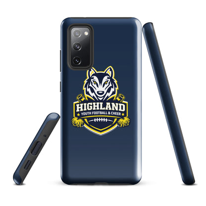 Tough Case for Samsung® | Highland youth football and cheer | Emblem Logo