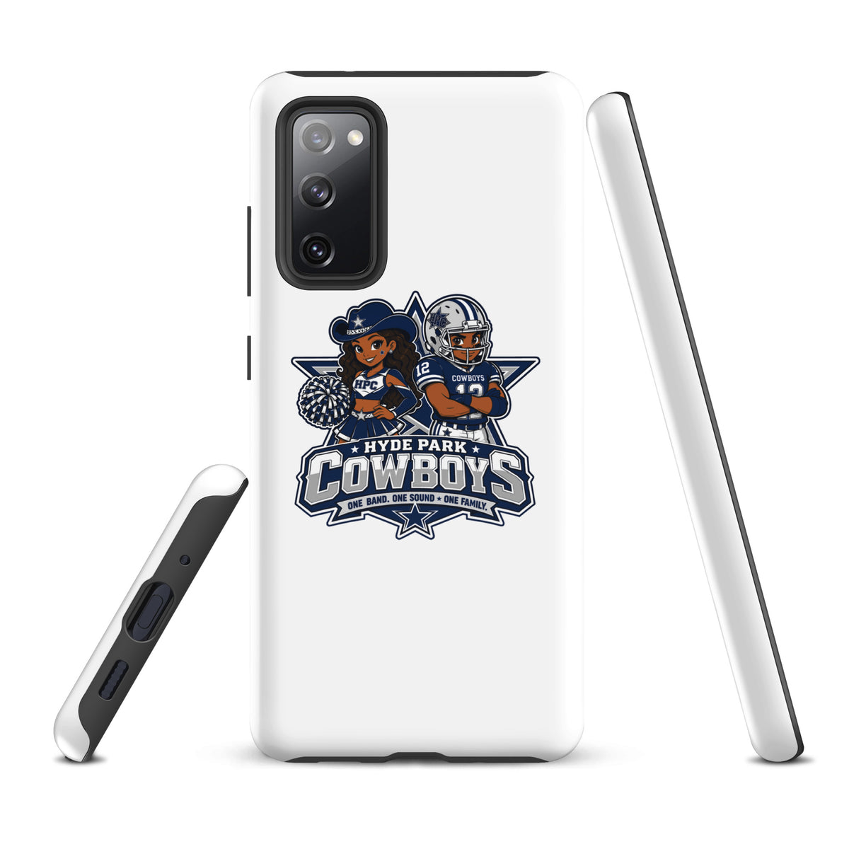 Tough Case for Samsung® | Hyde Park Cowboys | Vanguard Logo