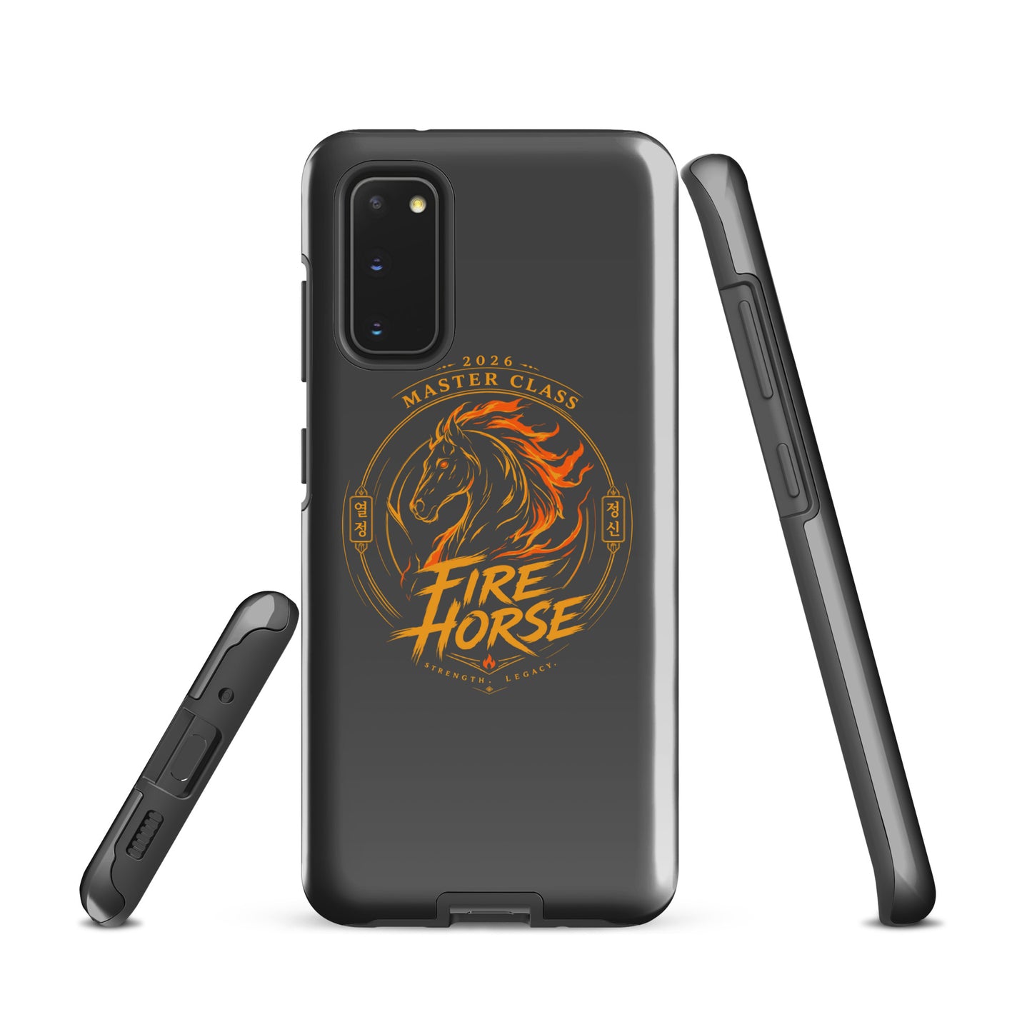 Tough Case for Samsung® | Fire Horse Masters | Crest Logo