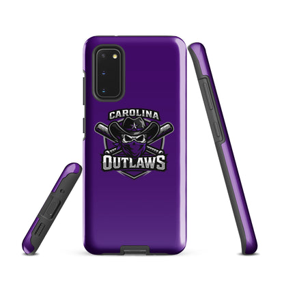 Tough Case for Samsung® | Carolina Outlaws Baseball | Shield Logo