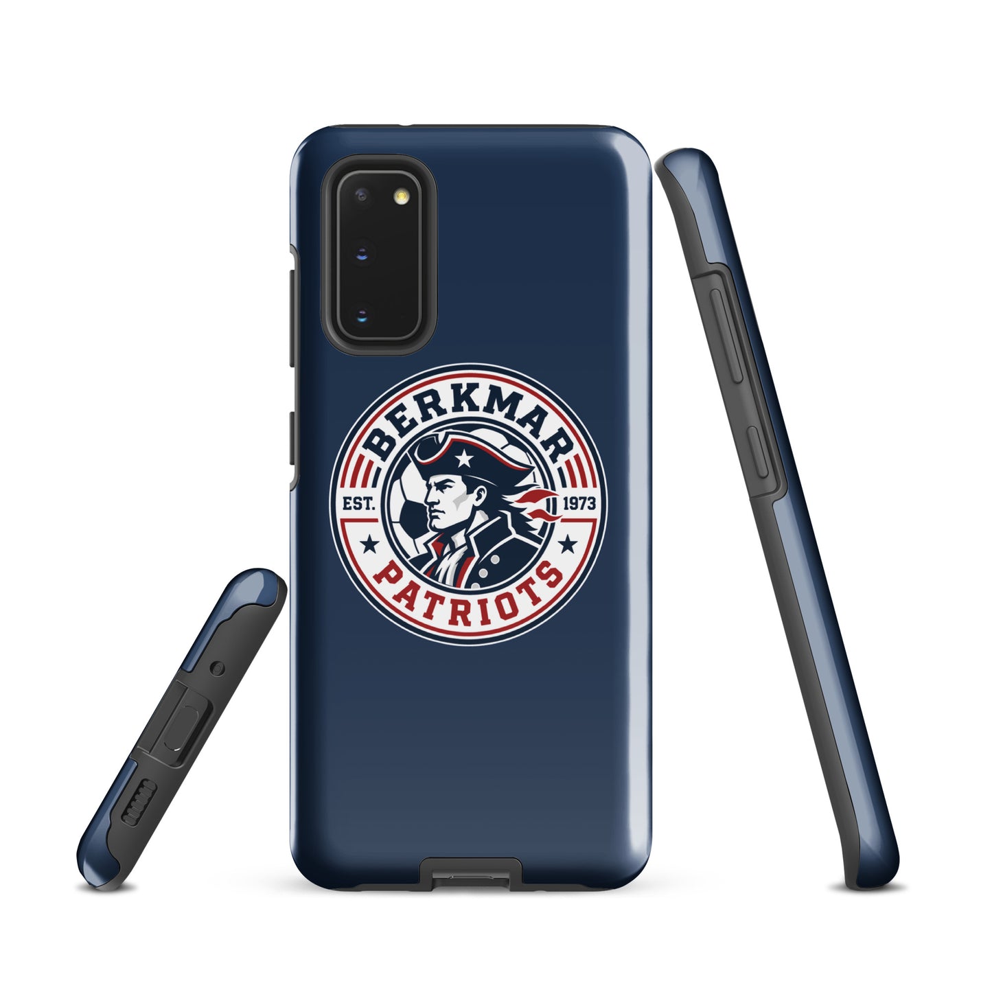 Tough Case for Samsung® | Berkmar High School Soccer | Badge Logo