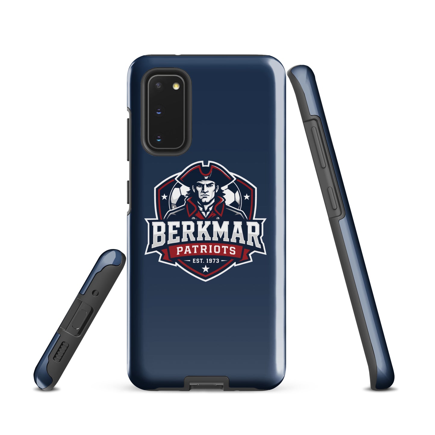 Tough Case for Samsung® | Berkmar High School Soccer | Shield Logo