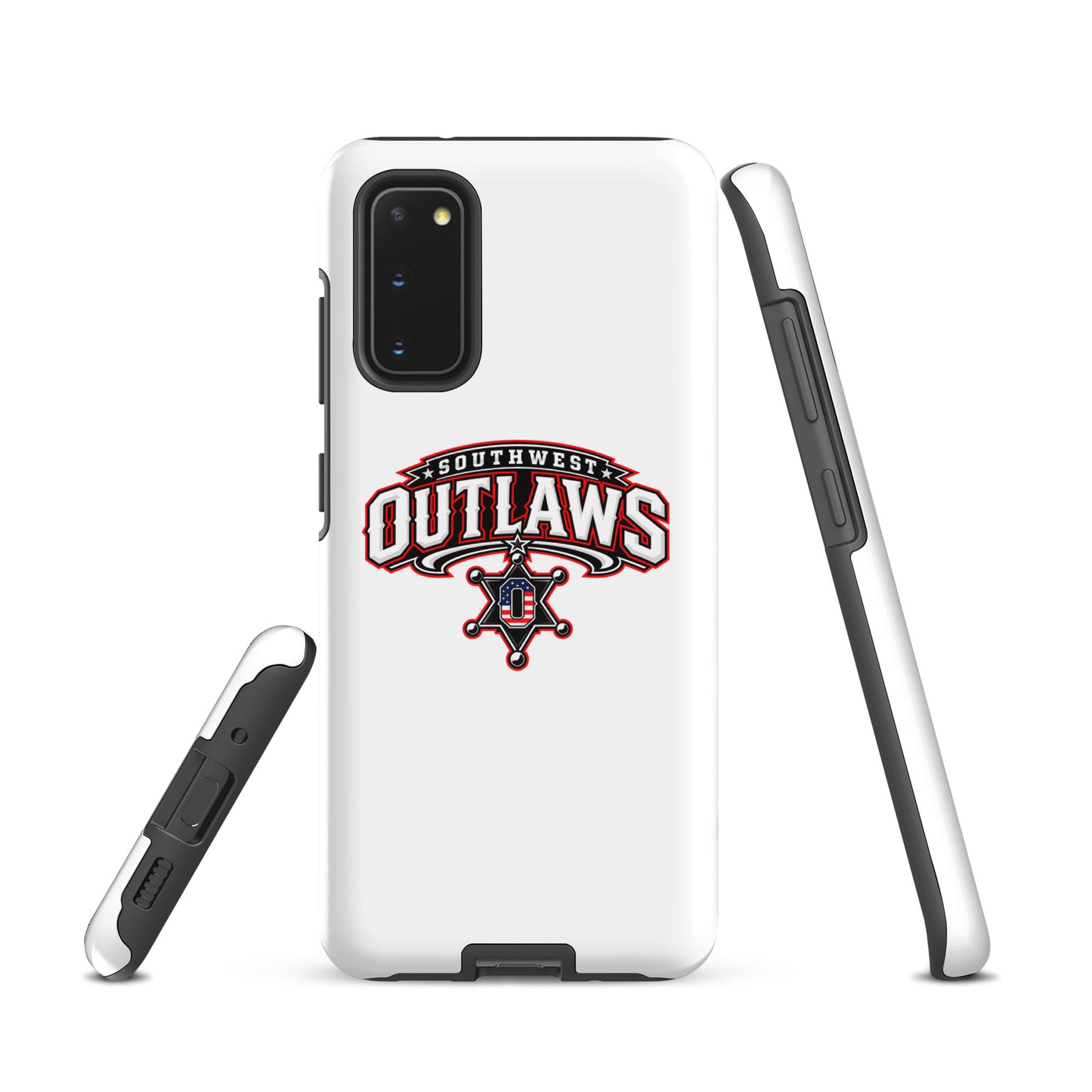Tough Case for Samsung® | Southwest Outlaws | Vanguard Logo