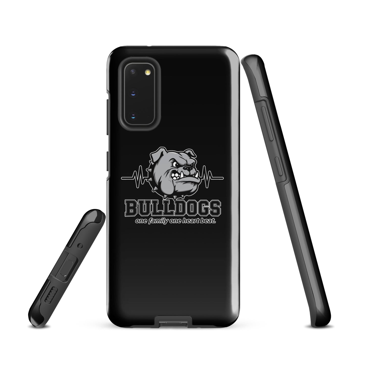 Tough Case for Samsung® | Celina Recreational Football Black | Bulldogs Crest Logo