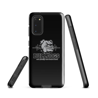 Tough Case for Samsung® | Celina Recreational Football Black | Bulldogs Crest Logo