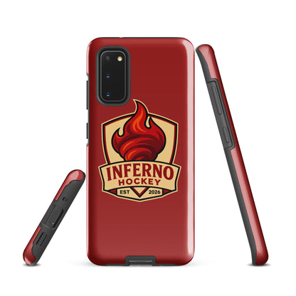 Tough Case for Samsung® | Inferno Hockey | Crest Logo