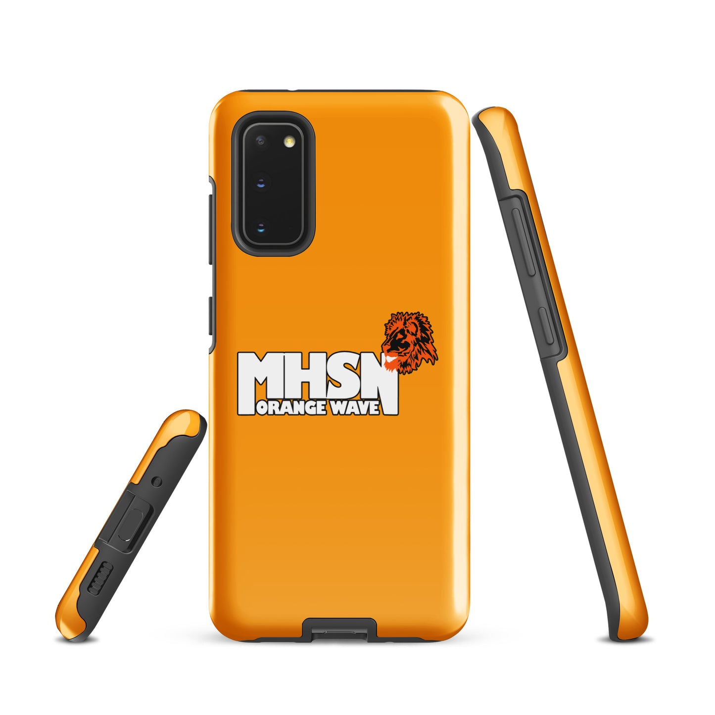 Tough Case for Samsung® | Orange Wave Marching Band | Crest Logo