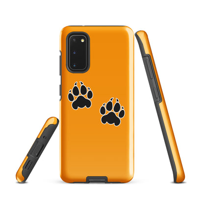 Tough Case for Samsung® | Orange Wave Marching Band | Paw Mark Logo
