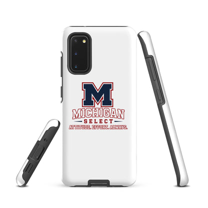 Tough Case for Samsung® | Michigan Select Baseball | Crest Logo