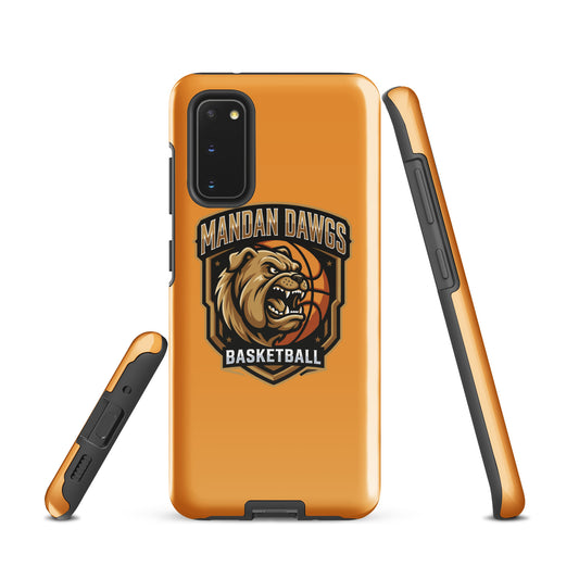 Tough Case for Samsung® | Mandan Dawgs Basketball | Shield Logo