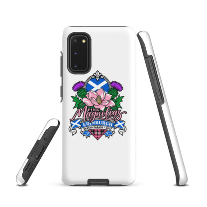 Tough Case for Samsung® | Pink Magnolias Dance | Valor Logo