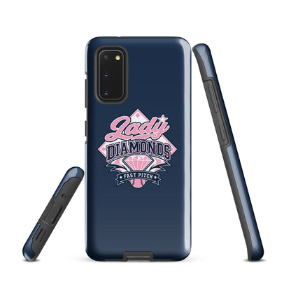 Tough Case for Samsung® | Lady Diamonds | Emblem Logo