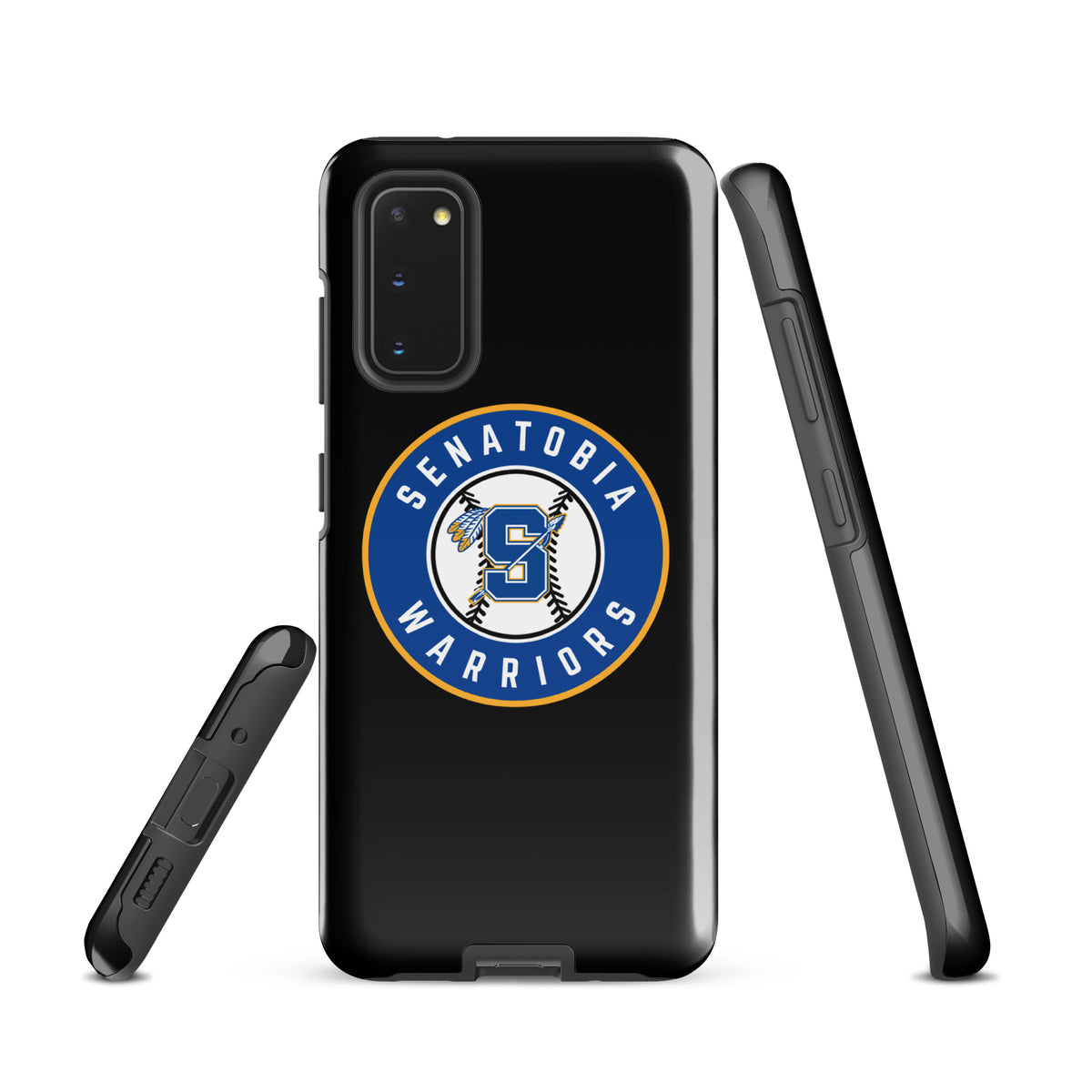 Tough Case for Samsung® | Senatobia Warriors Baseball | Badge Logo