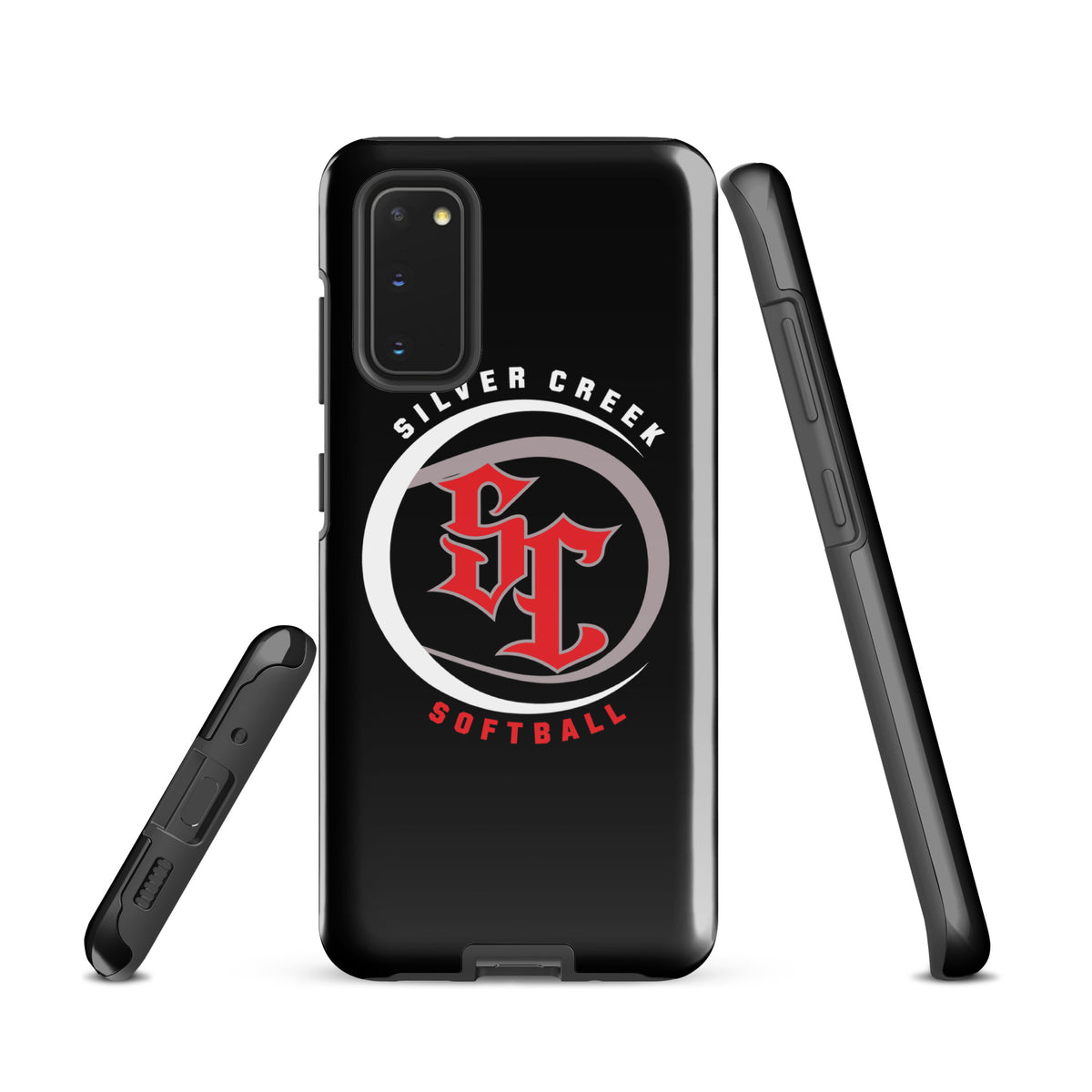 Tough Case for Samsung® | Silver Creek 12U Schreiber | Crest Logo