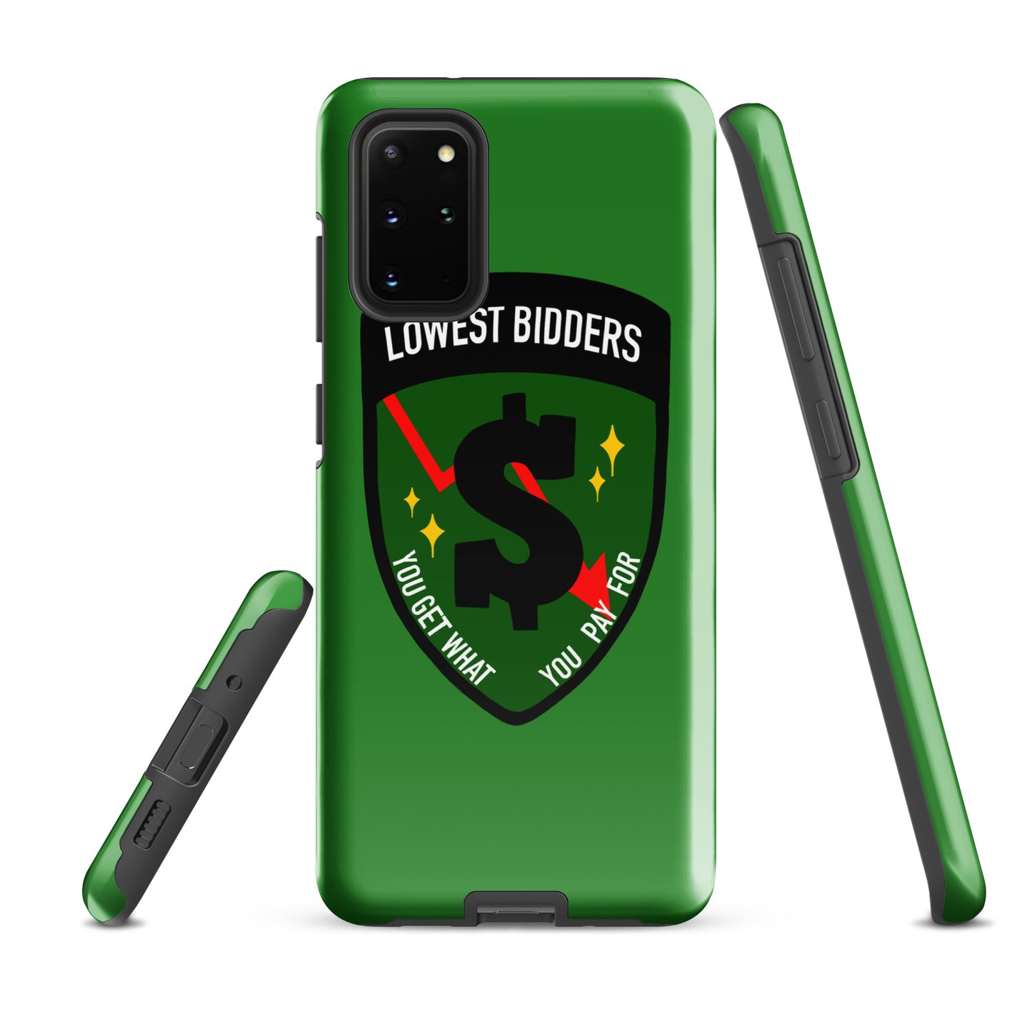 Tough Case for Samsung® | The Lowest Bidders | Emblem Logo