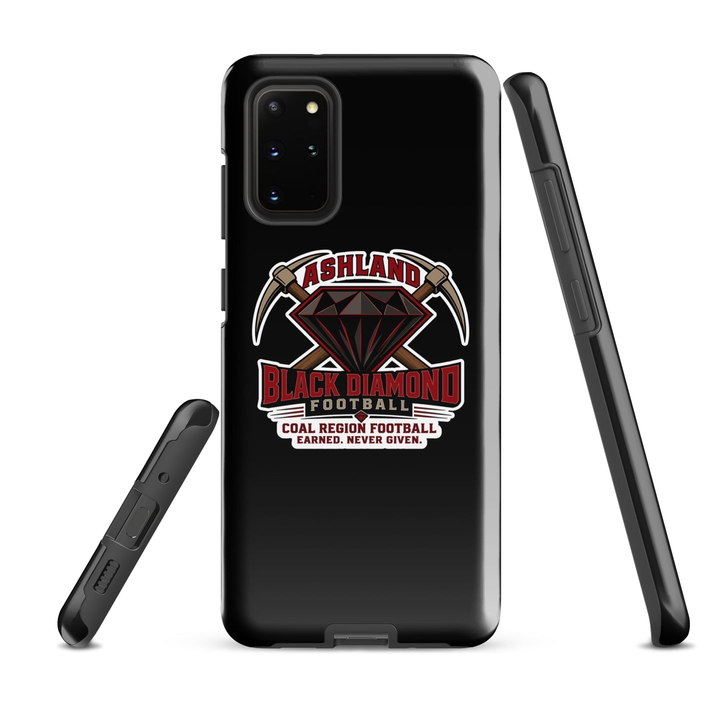 Tough Case for Samsung® | Ashland Black Diamonds | Vanguard Logo