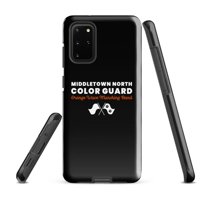 Tough Case for Samsung® | Orange Wave Marching Band | Modern Script Logo