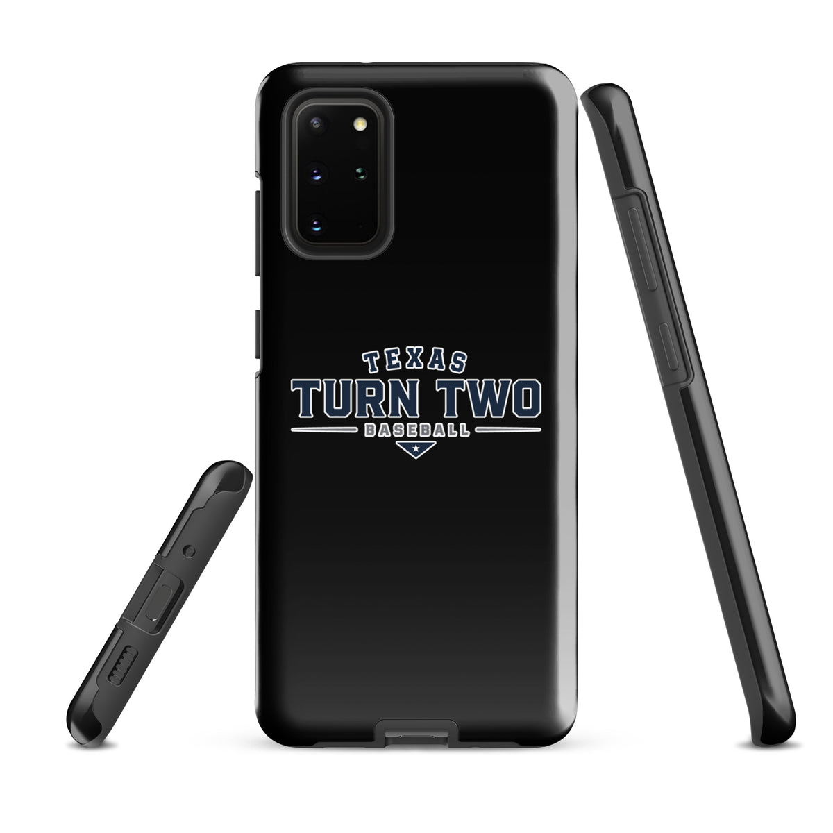 Tough Case for Samsung® | Texas Turn Two Baseball | Modern Script Logo