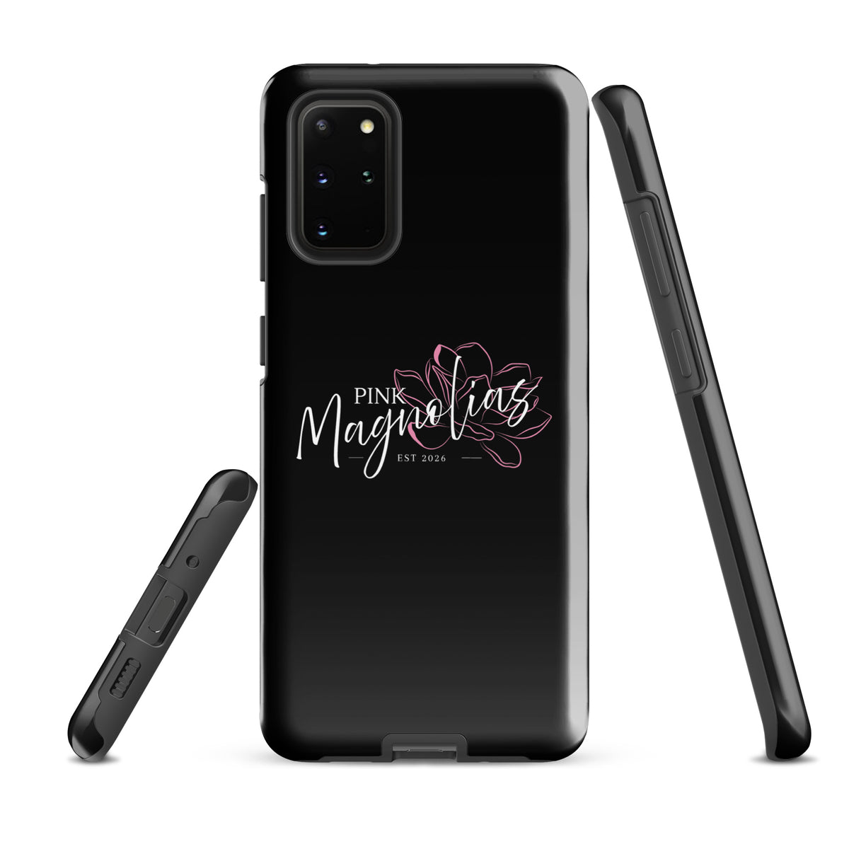 Tough Case for Samsung® | Pink Magnolias Dance | Modern Script Logo