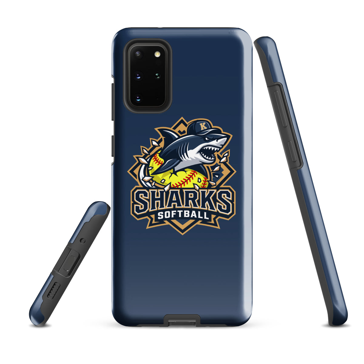 Tough Case for Samsung® | Sharks Diamond Sports | Crest Logo