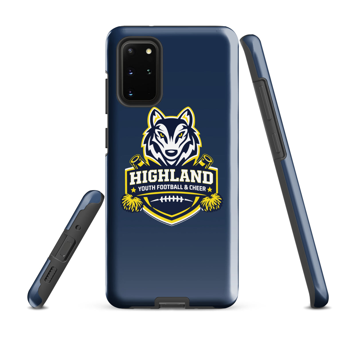 Tough Case for Samsung® | Highland youth football and cheer | Emblem Logo