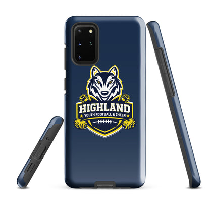 Tough Case for Samsung® | Highland youth football and cheer | Emblem Logo