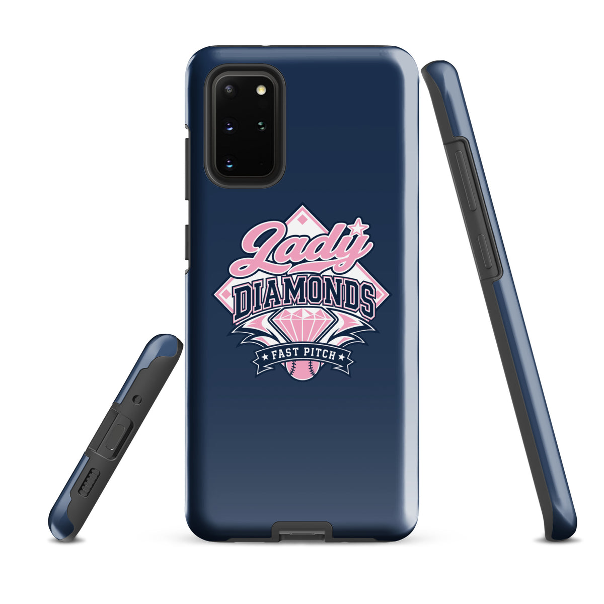 Tough Case for Samsung® | Lady Diamonds | Emblem Logo