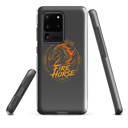Tough Case for Samsung® | Fire Horse Masters | Crest Logo