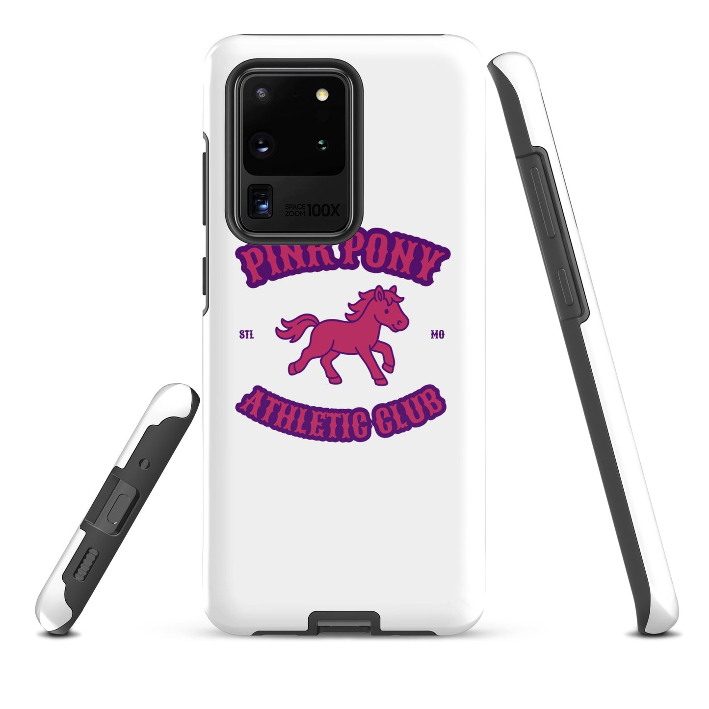 Tough Case for Samsung® | Pink Pony Athletic Club | Crest Logo