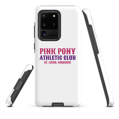 Tough Case for Samsung® | Pink Pony Athletic Club | Athletic Wordmark Logo