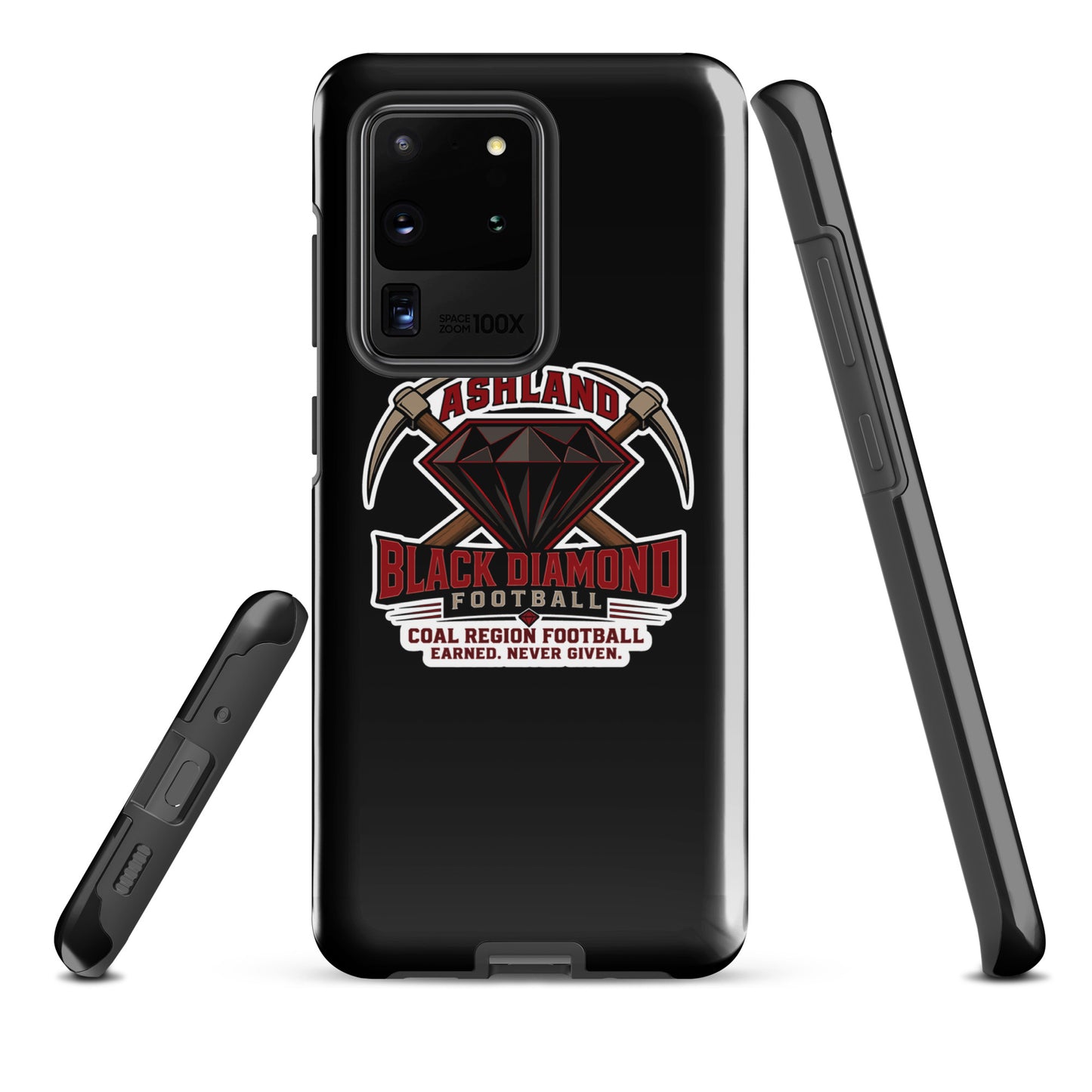 Tough Case for Samsung® | Ashland Black Diamonds | Vanguard Logo
