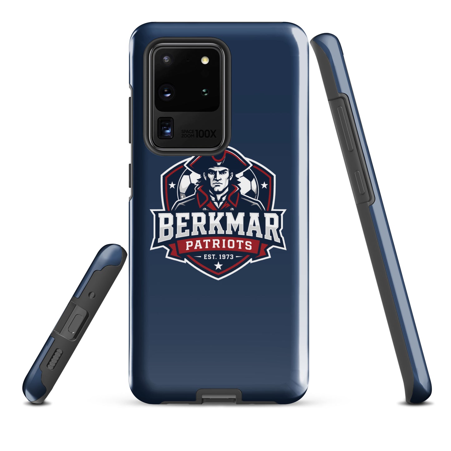 Tough Case for Samsung® | Berkmar High School Soccer | Shield Logo