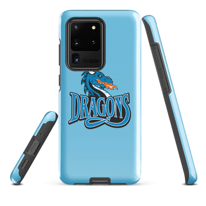 Tough Case for Samsung® | International Studies Middle School Volleyball | Emblem Logo
