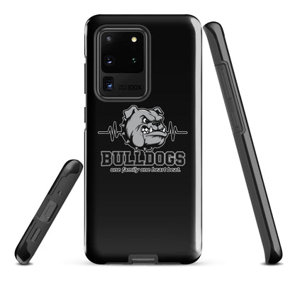 Tough Case for Samsung® | Celina Recreational Football Black | Bulldogs Crest Logo