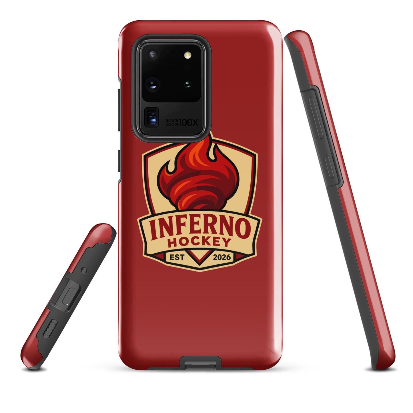 Tough Case for Samsung® | Inferno Hockey | Crest Logo