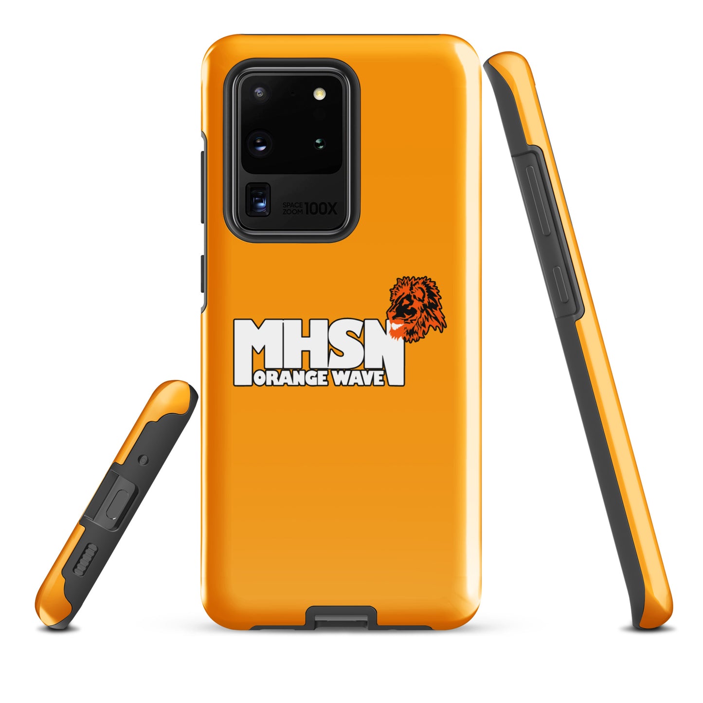 Tough Case for Samsung® | Orange Wave Marching Band | Crest Logo