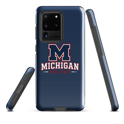 Tough Case for Samsung® | Michigan Select Baseball | Emblem Logo