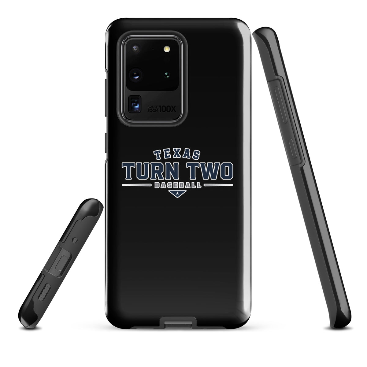 Tough Case for Samsung® | Texas Turn Two Baseball | Modern Script Logo
