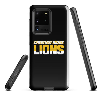 Tough Case for Samsung® | Chestnut Ridge Lions Football | Script Logo