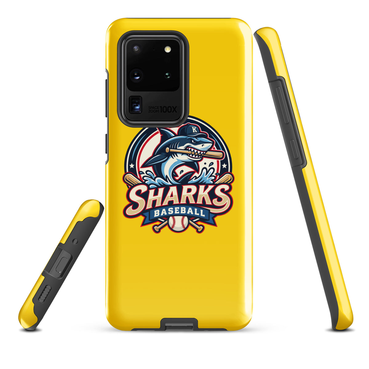Tough Case for Samsung® | Sharks Diamond Sports | Emblem Logo