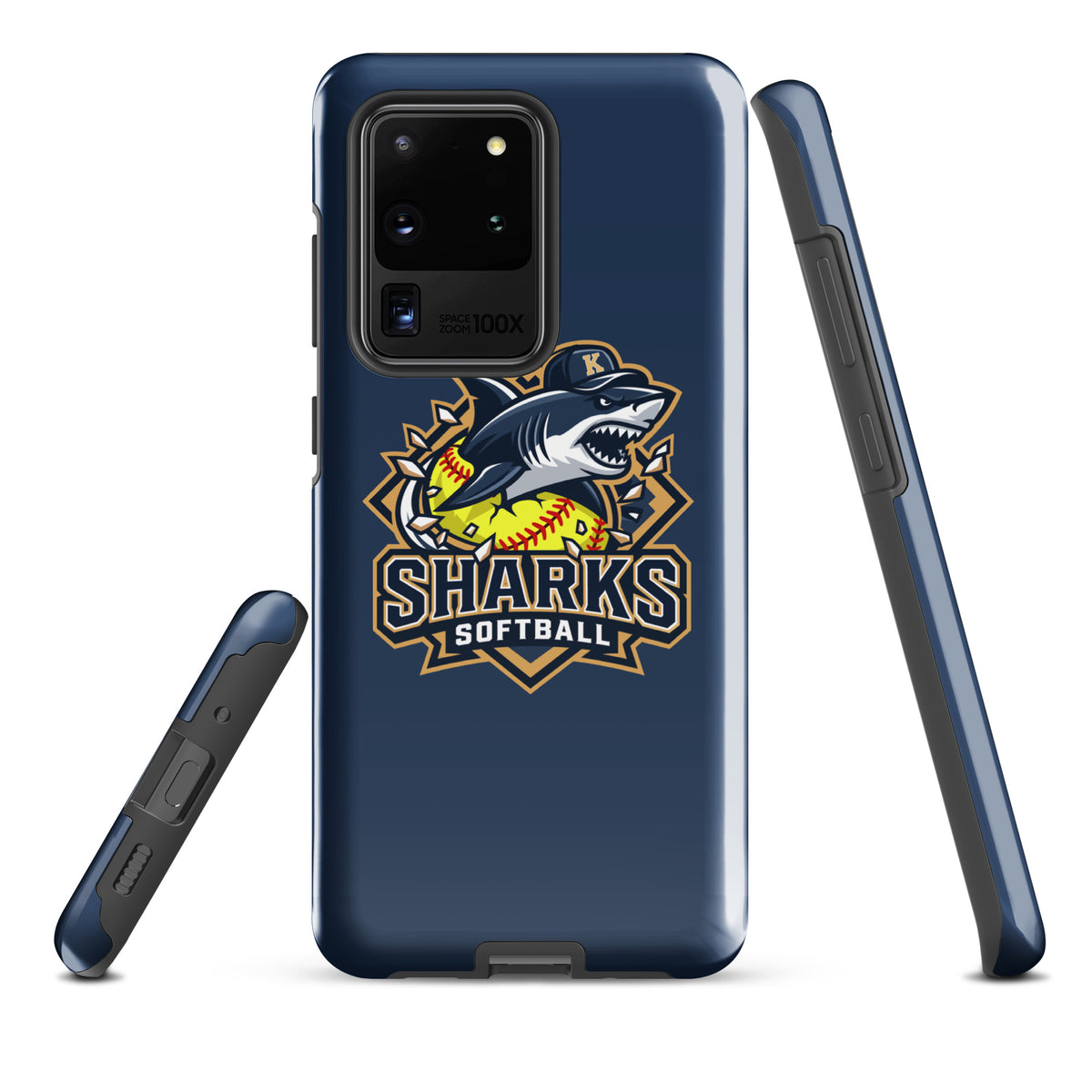 Tough Case for Samsung® | Sharks Diamond Sports | Crest Logo