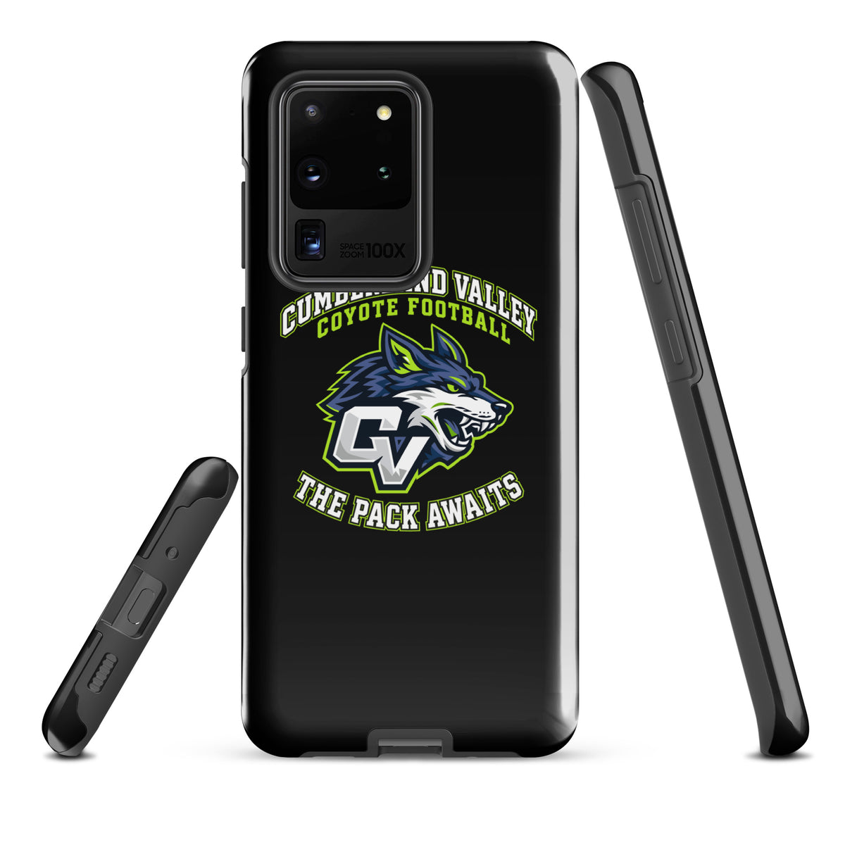 Tough Case for Samsung® | Cumberland Valley Coyotes Football | Emblem Logo