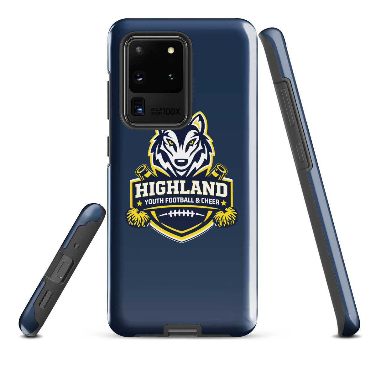 Tough Case for Samsung® | Highland youth football and cheer | Emblem Logo