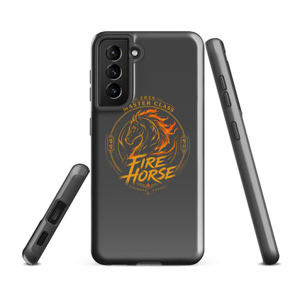 Tough Case for Samsung® | Fire Horse Masters | Crest Logo