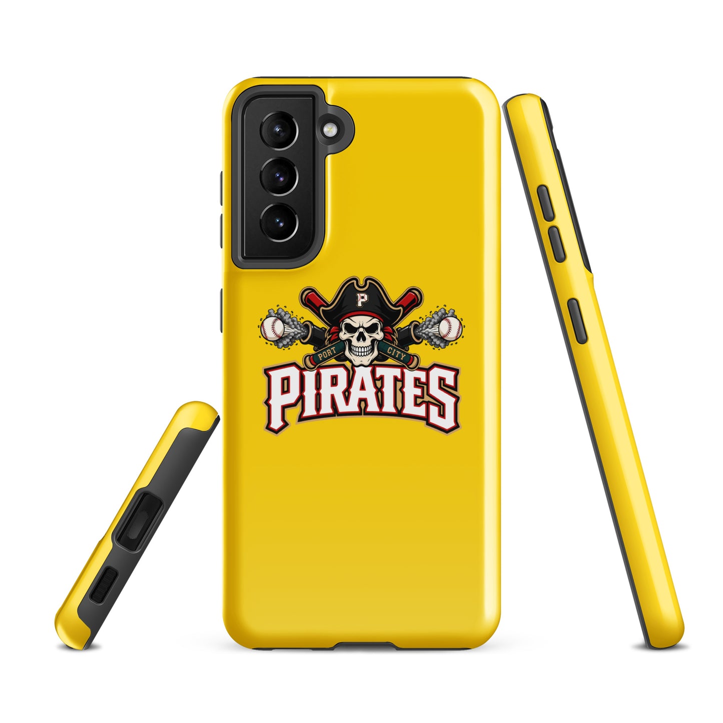 Tough Case for Samsung® | Port City Pirates | Cannonball Portside Logo