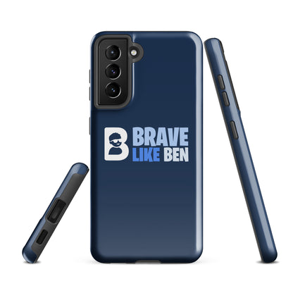 Tough Case for Samsung® | Brave Like Ben | Valor Logo