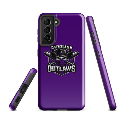 Tough Case for Samsung® | Carolina Outlaws Baseball | Shield Logo