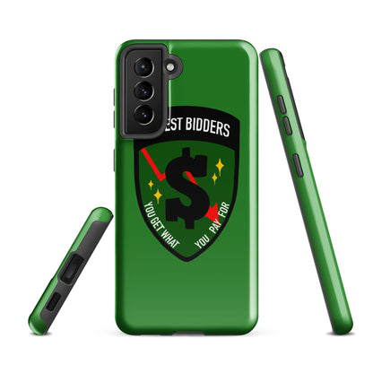 Tough Case for Samsung® | The Lowest Bidders | Emblem Logo