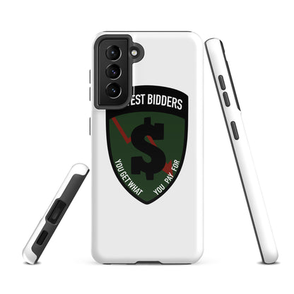 Tough Case for Samsung® | The Lowest Bidders | Shield Logo