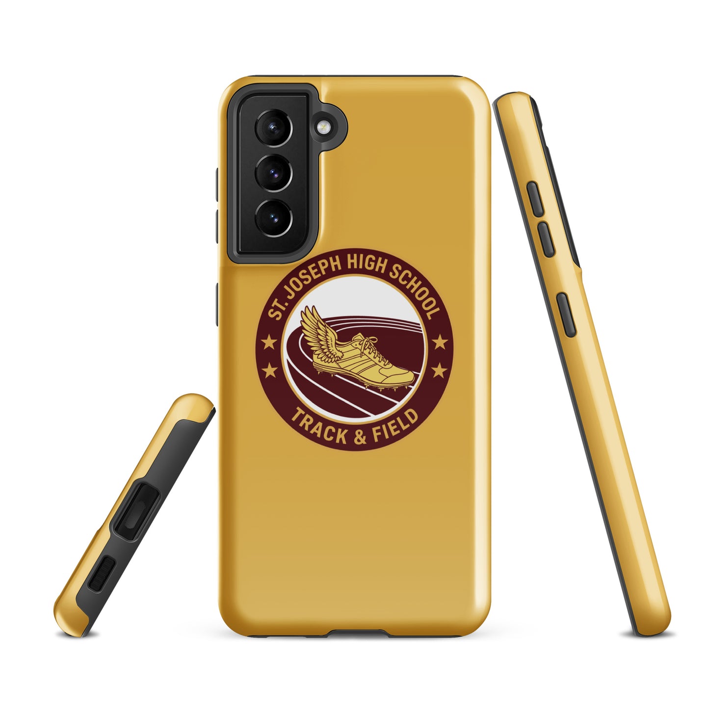 Tough Case for Samsung® | St. Joseph High School - Track & Field | Badge Logo